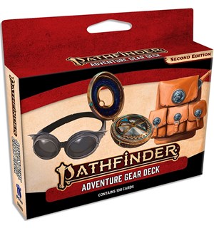 Pathfinder RPG Cards Adventure Gear Second Edition Card Deck 