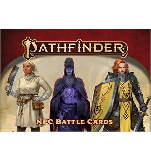 Pathfinder RPG Cards NPC Second Edition Battle Cards 