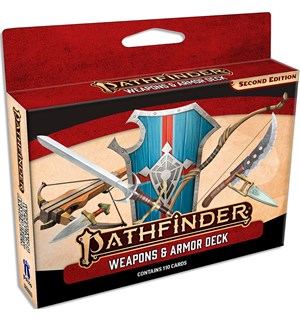 Pathfinder RPG Cards Weapons & Armor Second Edition Card Deck 