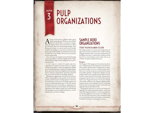 Pulp Cthulhu RPG Core Book Call of Cthulhu RPG Supplement 