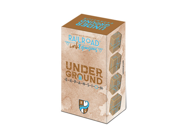 Railroad Ink Underground Exp Expansion till Railroad Ink 