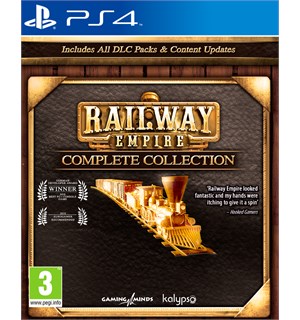 Railway Empire Complete Coll PS4 Inkl. alle DLC pakker + oppdateringer 