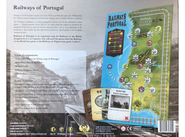 Railways of Portugal Expansion Expansion till Railways of the World 