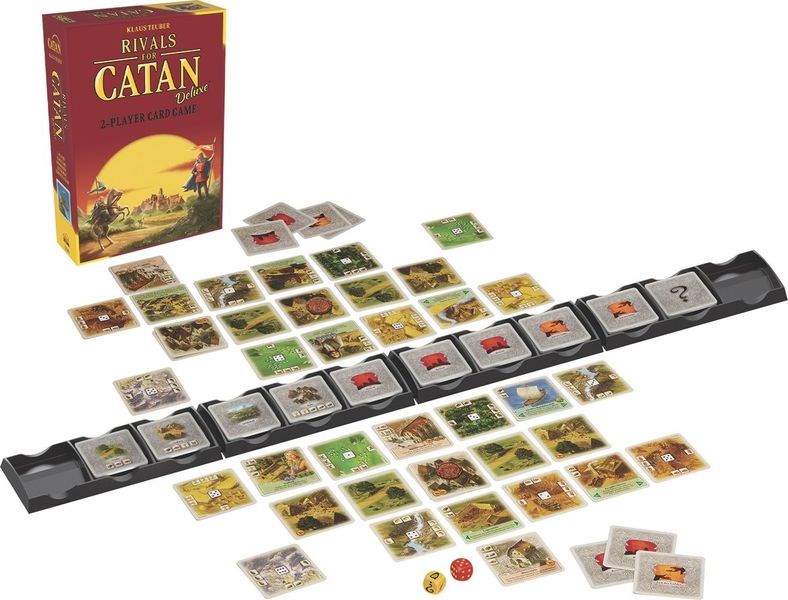 Rivals for Catan Deluxe Ed Kortspill 2Player Card Game Gamezone.no