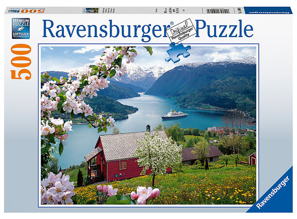 Scandinavian Landscape 500 biter Puslespill - Ravensburger Puzzle
