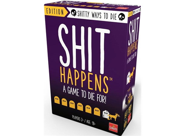 Shit Happens Shitty Ways to Die Edition Frittstående utvidelse til Shit Happens