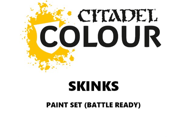Skinks Paint Set Battle Ready Paint Set for din hær