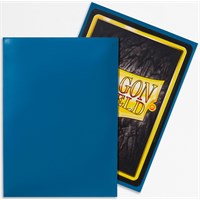 Sleeves Classic Blue x100 - 63x88 m/box Dragon Shield Kortbeskyttere m/deckbox
