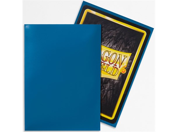 Sleeves Classic Blue x100 - 63x88 m/box Dragon Shield Kortbeskyttere m/deckbox