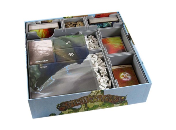 Spirit Island Insert (Folded Space) Få system i spillboksen