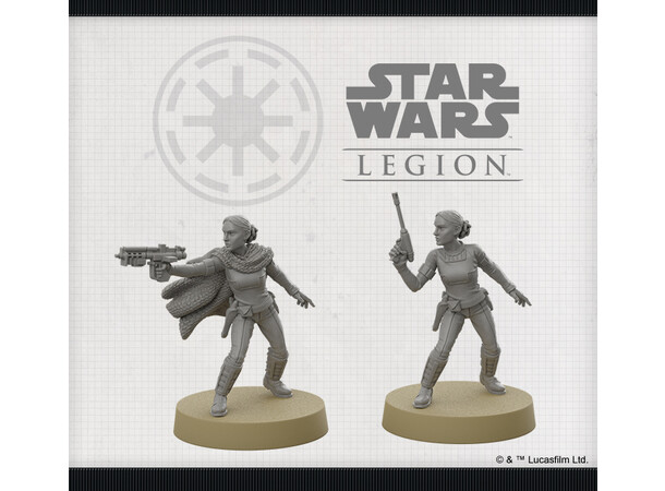 Star Wars Legion Padme Amidala Expansion Utvidelse til Star Wars Legion 