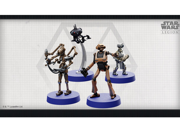 Star Wars Legion Separatist Specialist Expansion till Star Wars Legion 