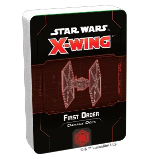 Star Wars X-Wing First Order Deck Damage Deck til X-Wing Second Edition 