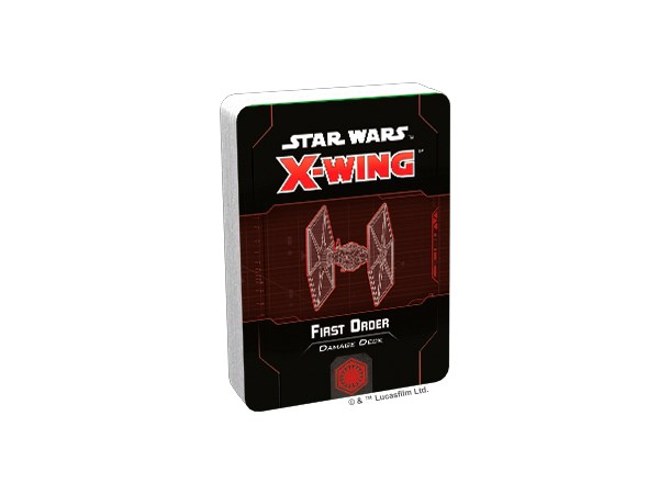 Star Wars X-Wing First Order Deck Damage Deck til X-Wing Second Edition