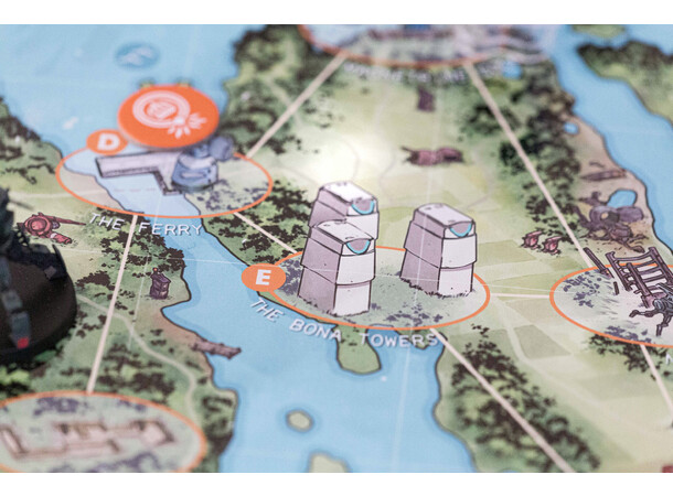 Tales From the Loop Brettspill The Board Game 