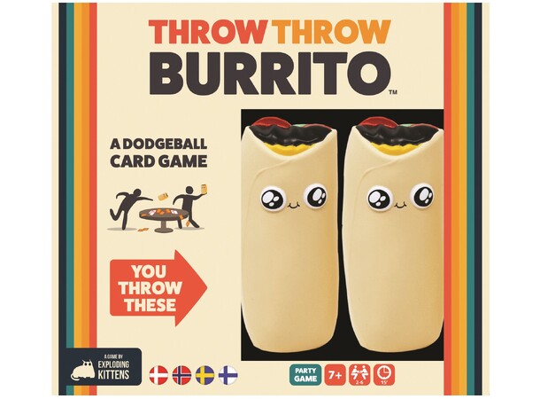 Throw Throw Burrito Brettspill - Norsk 