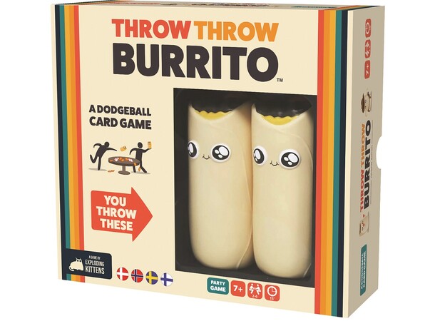 Throw Throw Burrito Brettspill - Norsk 
