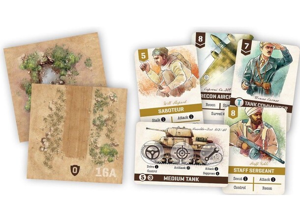 Undaunted North Africa Brädspel 