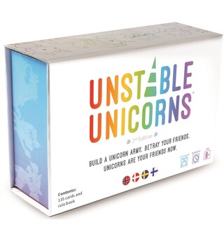 Unstable Unicorns Brettspill Norske regler