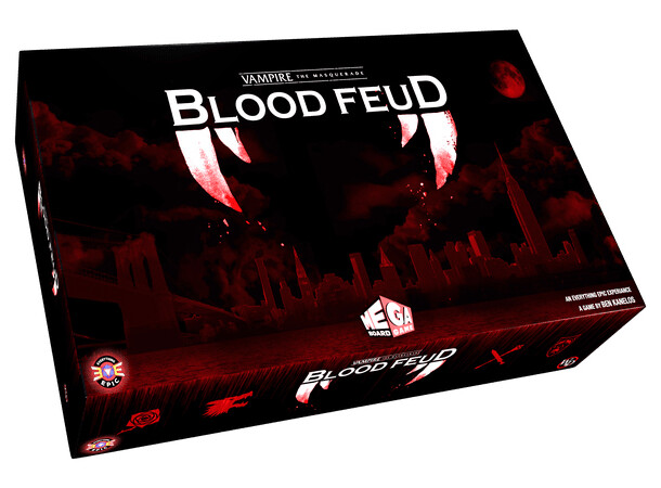 Vampire Masquerade Blood Feud Brädspel