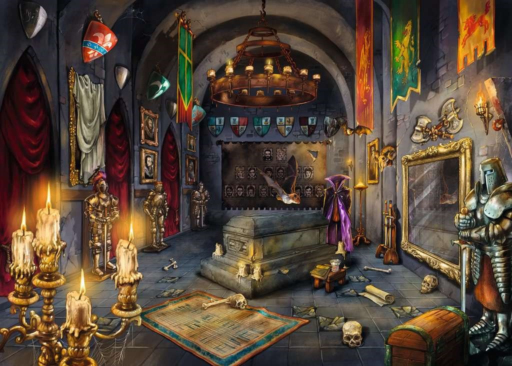 Vampires Castle 759 biter Puslespill Ravensburger Escape Room Puzzle