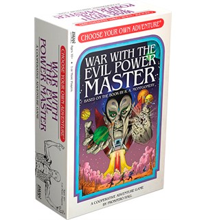 War With Evil Power Master Brettspill Choose Your Own Adventure 