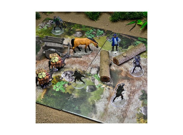 Warlock Tiles Encounter Wagon Ambush Encounter in a Box 
