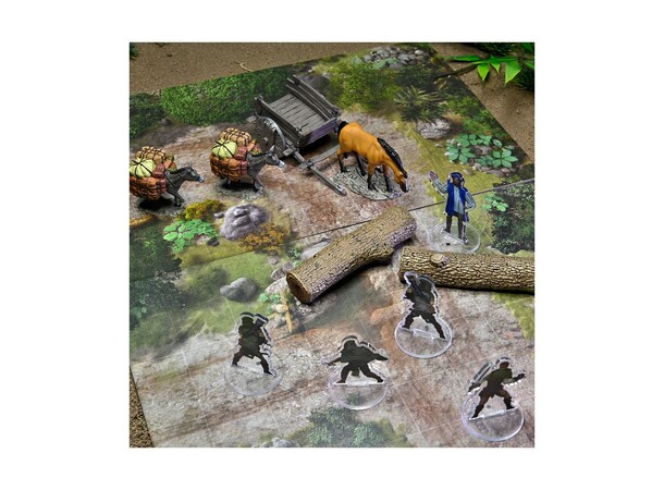 Warlock Tiles Encounter Wagon Ambush Encounter in a Box 