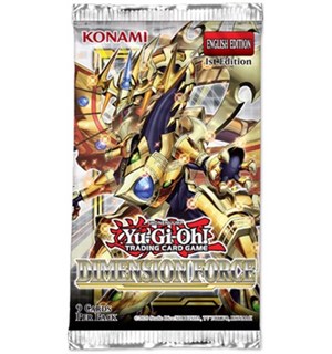 Yu Gi Oh Dimension Force Booster 9 kort per pakke 