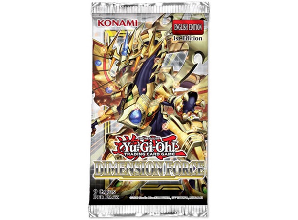 Yu Gi Oh Dimension Force Booster 