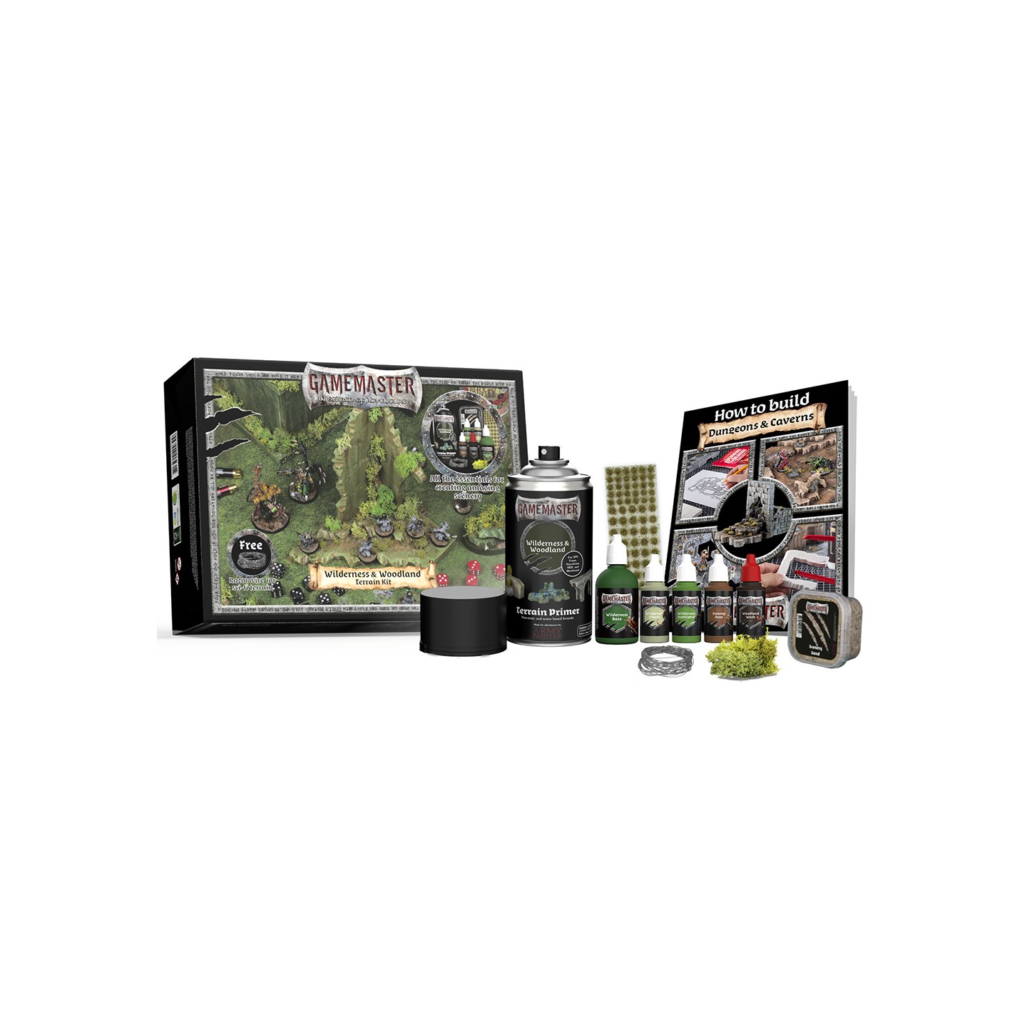 GameMaster Terrain Kit Wilderness & Wood The Army Painter