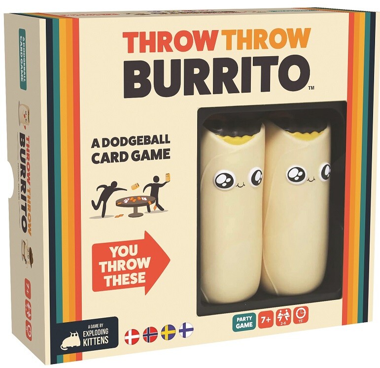 Throw Throw Burrito Brettspill - Norsk