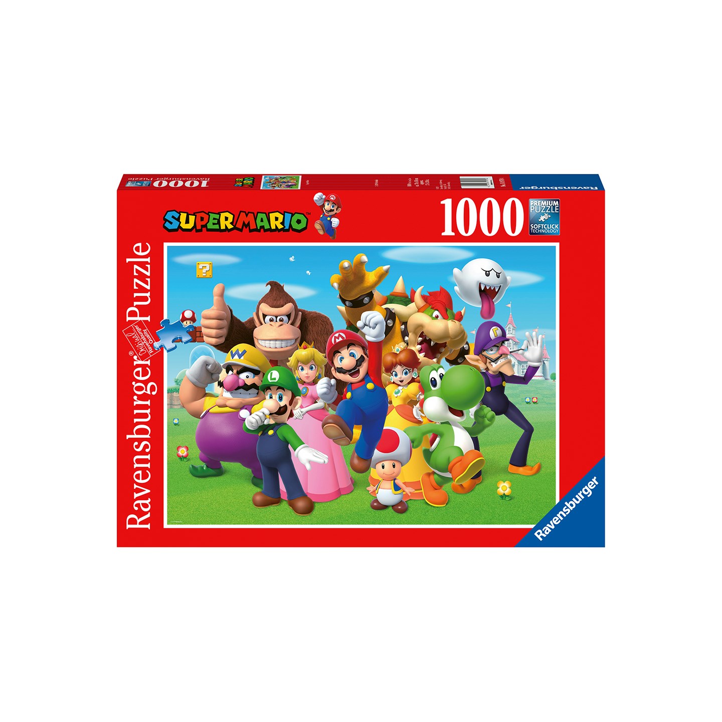 Super Mario 1000 biter Puslespill Ravensburger Puzzle