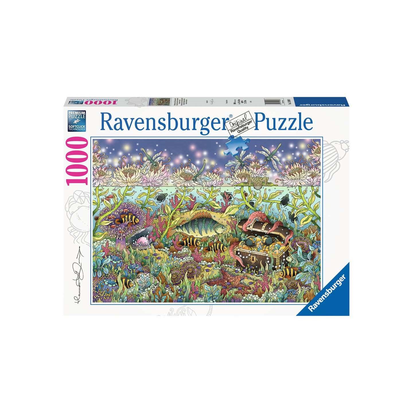 Underwater Kingdom 1000 biter Puslespill Ravensburger Puzzle