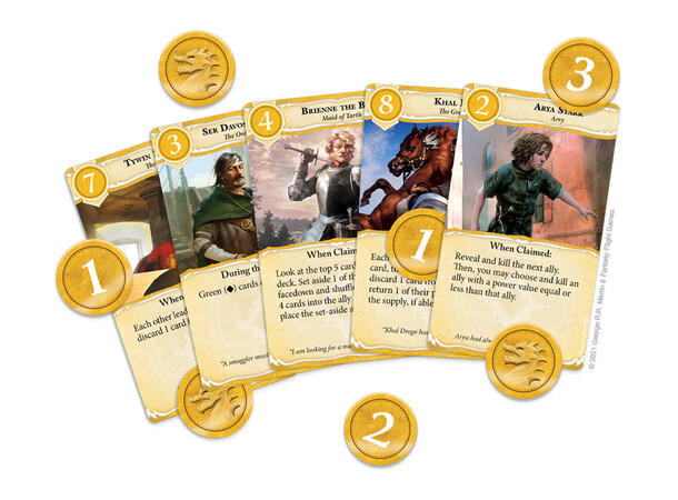 A Game of Thrones Btwixt Brettspill 