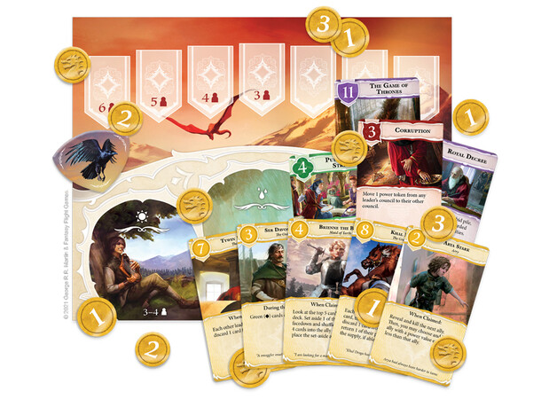A Game of Thrones Btwixt Brädspel 