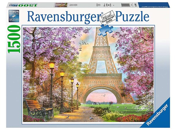 A Paris Romance 1500 biter Puslespill Ravensburger Puzzle