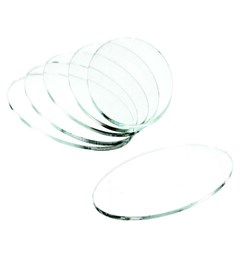 Akrylbaser Oval 90x52mm (1 stk)