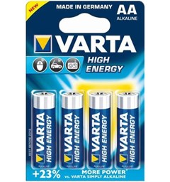 Batteri AA 4-pack Varta High Energy
