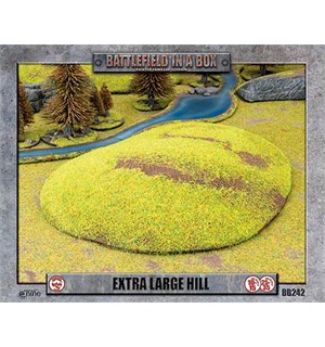 Battlefield in a Box Extra Large Hill Painted Tabletop Terrain - 15-35mm 