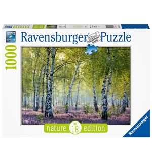 Bjørkeskog 1000 biter Puslespill Ravensburger Puzzle 