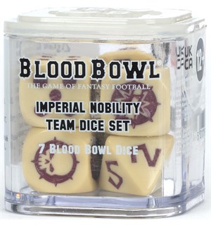 Blood Bowl Dice Imperial Nobility Team 