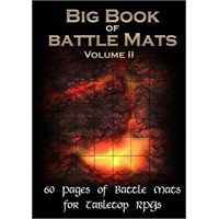 Book of BattleMats BIG VOL. 2- 60 sider Spiralinnbundet - 2,5 cm rutenett