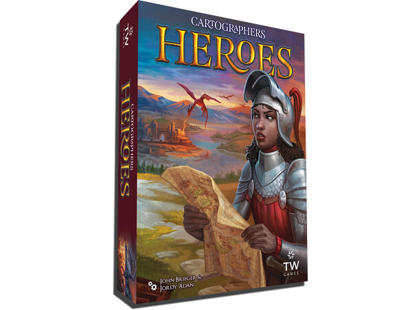 Cartographers Heroes Brädspel 