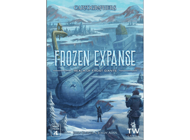Cartographers Map Pack 4 Frozen Exp Expansion till Cartographers + Heroes 