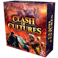 Clash of Cultures Monum. Ed Brädspel Monumental Edition