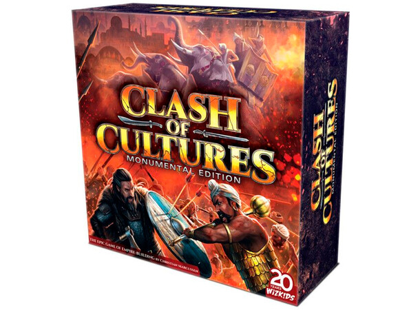 Clash of Cultures Monum. Ed Brädspel Monumental Edition 