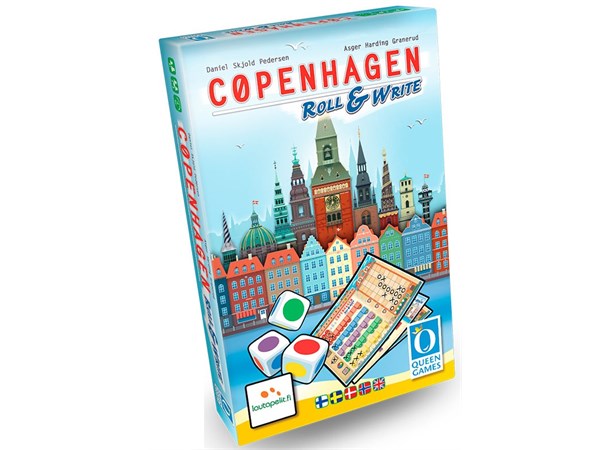 Copenhagen Roll & Write Brettspill Norsk