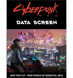 Cyberpunk Red RPG Data Screen 