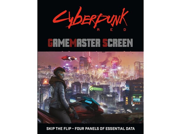 Cyberpunk Red RPG Game Master Screen 